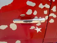 Volkswagen LT 1995–2006 Deurgreep covers (set 4 stuks, RVS) Carmos - Turks staal foto 5