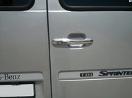 Mercedes Vito W638 1996–2003 Deurgreep covers (roestvrij staal) 3 stuks. Carmos - Turks staal foto 6