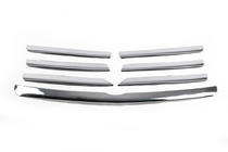 Mercedes Vaneo W414 2001–2005 Sierlijsten voor radiatorgrille (7-delig, RVS) foto 2