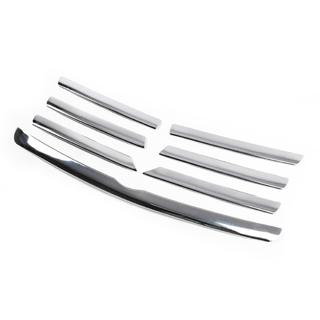 Sierlijsten voor radiatorgrille (7-delig, RVS) foto 3