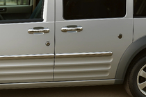 Ford Connect 2006–2009 Slotafdekkappen (5 stuks, RVS) Carmos - Turks staal foto 1