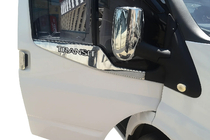 Ford Transit 2000–2014 Raamomlijsting Carmos (2 stuks, RVS) foto 1