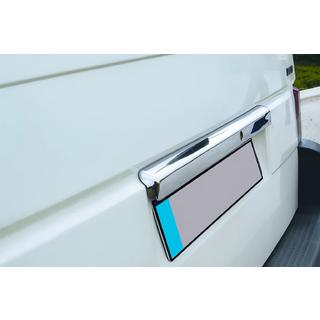 Chromen strip boven kenteken (RVS) Volkswagen T4 Transporter 1990–2003 foto 1
