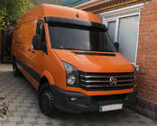 Volkswagen Crafter 2006–2016 Chroom grillelijsten 2011-2017 Carmos - Turks staal foto 1