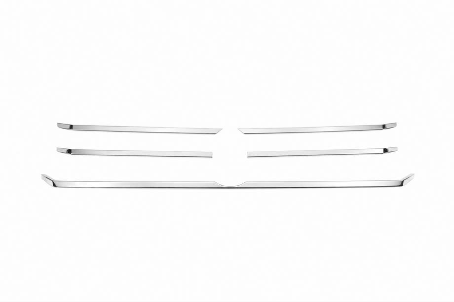 Volkswagen Crafter 2006–2016 Chroom grillelijsten 2011-2017 OmsaLine - Italiaans roestvrij staal Foto 5