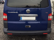 Volkswagen T5 2010–2015 Sierlijst boven kenteken achterklep (RVS) Multivan, OmsaLine - Italiaans roestvrij staal foto 5