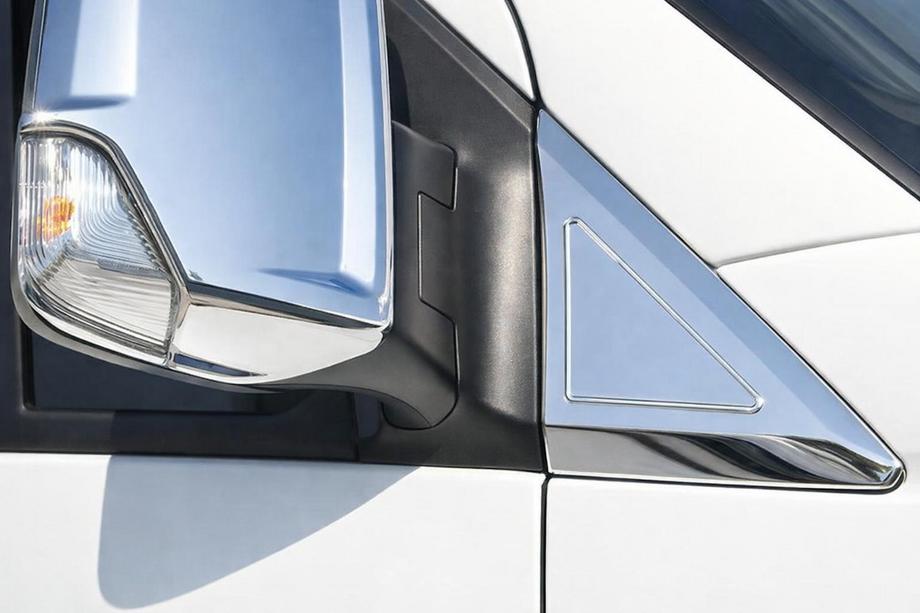 Volkswagen Crafter 2006–2016 RVS sierlijsten bij buitenspiegels (2 stuks) Carmos - Turks staal Image