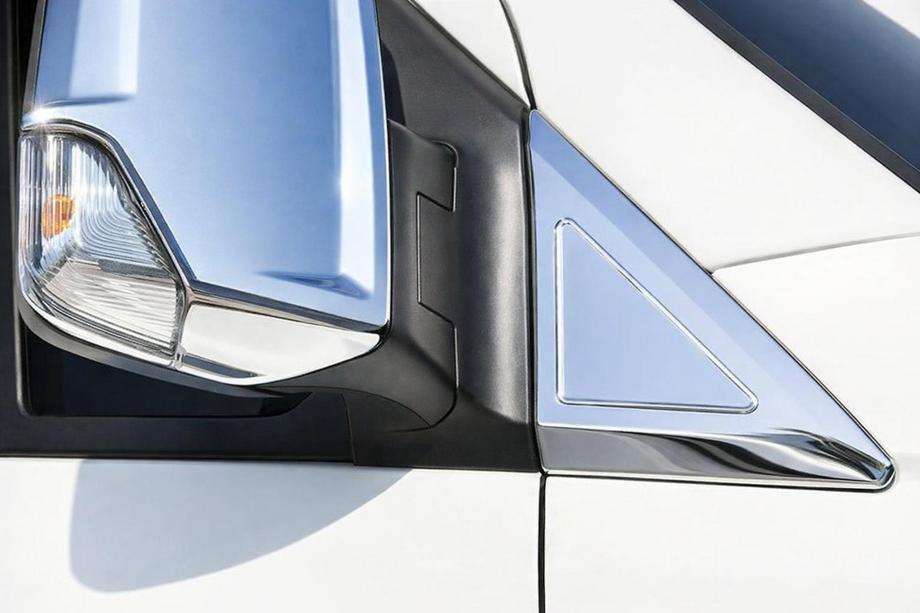 Mercedes Sprinter W906 2006–2018 RVS sierlijsten bij buitenspiegels (2 stuks) OmsaLine - Italiaans roestvrij staal Image