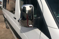 Mercedes Sprinter W906 2006–2018 Spiegelkappen set (2 stuks) Carmos, Turks staal foto 8