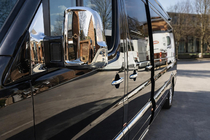 Volkswagen Crafter 2006–2016 Spiegelkappen set (2 stuks) Carmos, Turks staal foto 1