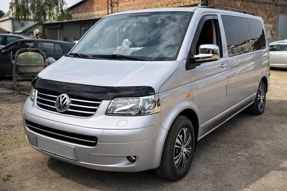 Volkswagen T5 Multivan 2003–2010 Spiegelkappen set (2 stuks) Carmos - Gepolijst roestvrij staal Image