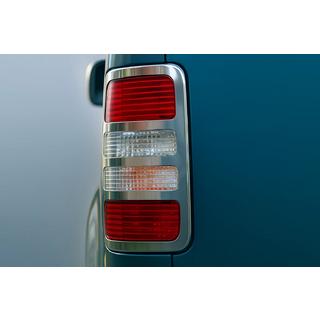 RVS achterlichtcovers V1 (set van 2) Volkswagen Caddy 2004–2010 foto 1