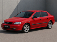 Opel Astra G Classic 1998–2012 Raamomlijsting chroom (4 stuks) foto 1