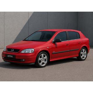 Raamomlijsting chroom (4 stuks) Opel Astra G Classic 1998–2012 foto 3
