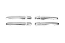 Hyundai Accent 2006–2010 Chroom deurgreep covers (set van 4) OmsaLine - Italiaans roestvrij staal foto 2