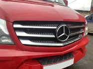 Mercedes Sprinter W906 2006–2018 RVS grillelijsten (2013↗) OmsaLine - Italiaans roestvrij staal foto 6