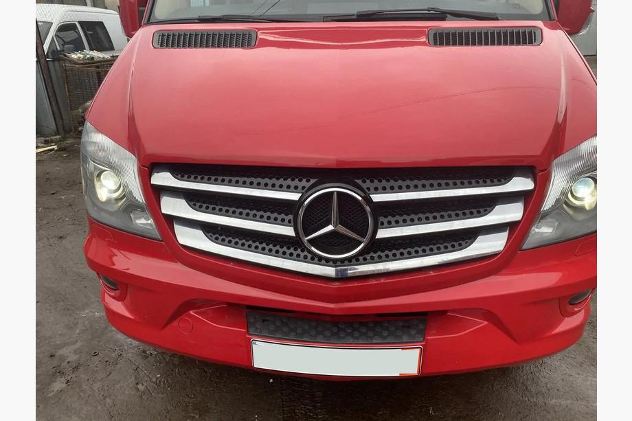 Mercedes Sprinter W906 2006–2018 RVS grillelijsten (2013↗) Foto 7