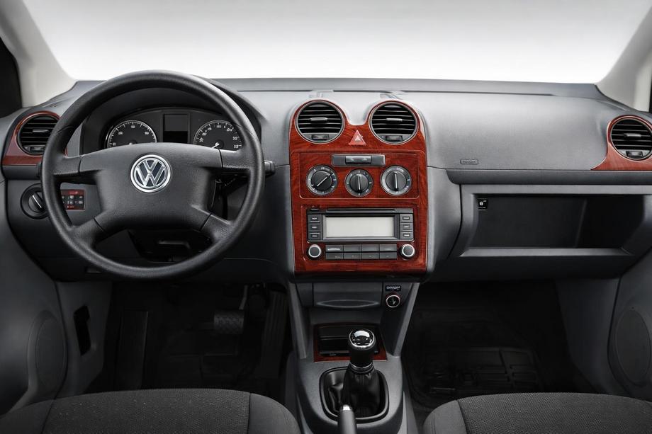 Volkswagen Caddy 2004–2010 Dashboard sierlijsten Houtlook Image