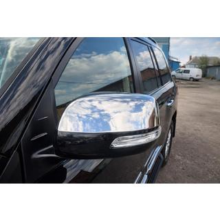 RVS spiegelkappen (2 stuks) Toyota Land Cruiser Prado 150 2009–2023 foto 1