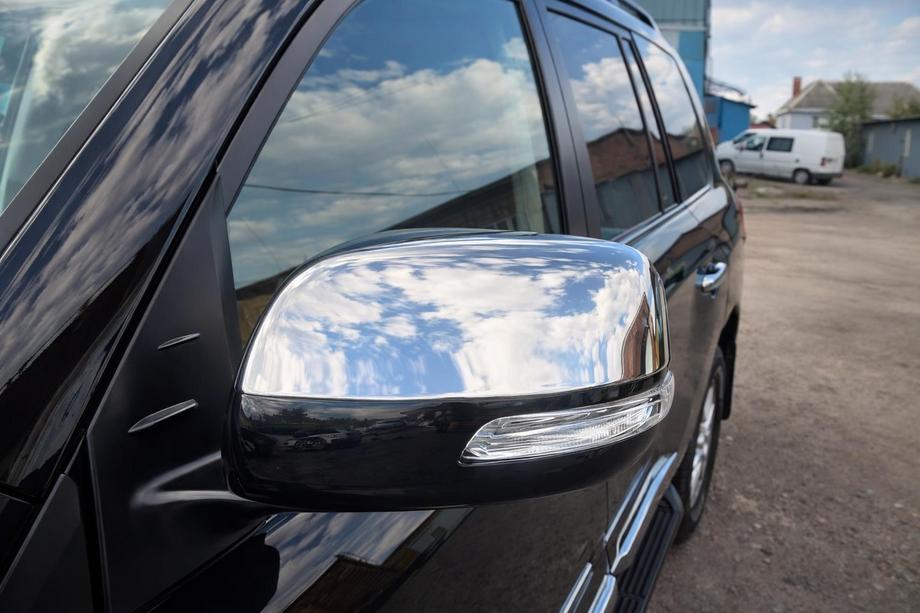 Toyota Land Cruiser 200 2007–2021 Spiegelkappen 2012↗ (2 stuks, RVS) OmsaLine - Italiaans roestvrij staal Image