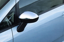 Fiat Punto Grande/EVO 2006–2018 RVS spiegelkappen (2 stuks) foto 1