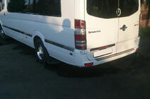 Mercedes Sprinter W906 2006–2018 RVS deursierlijsten ExtraLong. Carmos - Turks staal foto 4