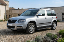 Skoda Yeti 2009–2017 Bosphorus Black side steps (2 stuks, aluminium) foto 1