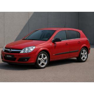 Buitenste raamomlijsting (RVS) Opel Astra H 2004–2013 foto 1