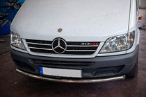 Mercedes Sprinter W901/902/903/904/905 1995–2006 RVS bullbar voorzijde ST008 foto 2