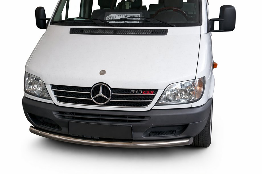 Mercedes Sprinter W901/902/903/904/905 1995–2006 RVS bullbar voorzijde ST008 Image