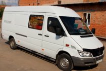 Mercedes Sprinter W901/902/903/904/905 1995–2006 Sidebars (2 stuks, RVS) Middellange wielbasis, Ø60 foto 5