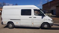 Mercedes Sprinter W901/902/903/904/905 1995–2006 Premium side steps (2 st., RVS) Middellange wielbasis, Ø60 foto 1
