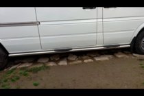 Volkswagen LT 1995–2006 Sidebars (2 stuks, RVS) foto 3
