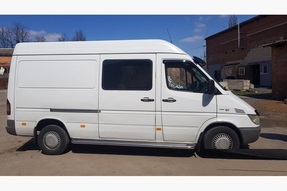 Volkswagen LT 1995–2006 Premium side steps (2 st., RVS) Middellange wielbasis, Ø60 Image
