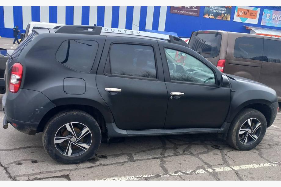 Renault Duster 2008–2017 RVS deurgreep covers (4 stuks) Foto 2