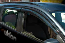 Dacia Lodgy 2012–2022 Raamdeflectoren (4 stuks, Sunplex Sport) foto 2