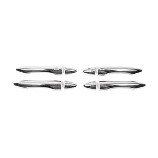Deurgreep covers (set 4 stuks, RVS) foto 4