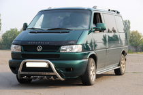 Volkswagen T4 Caravelle/Multivan 1990–2003 Bullbar WT003 60 mm (RVS) 51 mm, zonder opschrift foto 4