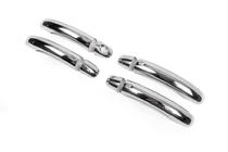 Audi Q7 2005–2015 RVS deurgreepkappen (4 stuks) Carmos, met knop foto 5