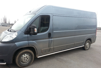 Citroen Jumper 2007–2025 Sidebars (2 stuks, RVS) Lange wielbasis, Ø60 foto 2