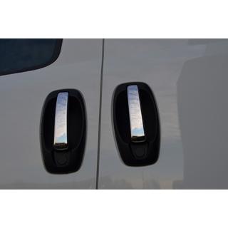 Deurgreep covers (set 4 stuks, RVS)
