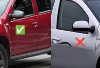 Dacia Duster 2008–2018 Chrom spiegelkappen (set van 2) V-2 foto 4