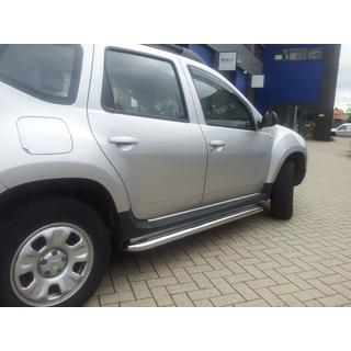 Premium side steps (2 st., RVS) Dacia Duster 2008–2018 foto 1