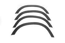 Renault Duster 2008–2017 Wielkastverbreders (4 stuks, zwart metaal) Mat zwart foto 2