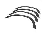Renault Duster 2008–2017 Wielkastverbreders (4 stuks, zwart metaal) Mat zwart foto 3