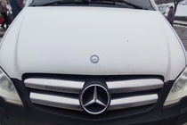 Mercedes Vito W639 2004–2014 Grille sierlijsten 2010-2015 (RVS) Carmos - Turks staal foto 3