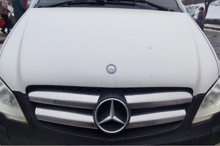 Mercedes Vito W639 2004–2014 Grille sierlijsten 2010-2015 (RVS) Foto 3