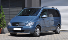 Mercedes Vito W639 2004–2014 Voorbumperbescherming ST008 (RVS) 2004-2010, 60 mm foto 2