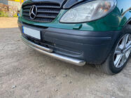 Mercedes Vito W639 2004–2014 Voorbeschermbeugel ST014 (RVS) 2004-2010, Ø60 ↗ Ø42 mm foto 1