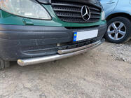 Mercedes Vito W639 2004–2014 Voorbeschermbeugel ST014 (RVS) 2004-2010, Ø60 ↗ Ø42 mm foto 3
